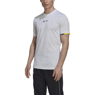 adidas Tennis-Tshirt London Freelift 2022 weiss Herren